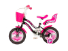 Bicikl Visitor Little heart 12" crno roze