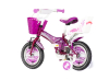Bicikl Visitor Happy puppy 12" ljubičasto beli