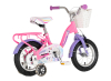 BICIKL KIDS VISITOR UNICORN 12" V-BRAKE  KONTRA 95-115CM (12") ROZE UV SJAJ