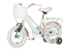 BICIKL KIDS VISITOR PEARL 12" 8" V-BRAKE  KONTRA 95-115CM (12") TIRKIZ