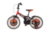 Bicikl Visitor Nitro 16" crno crveni