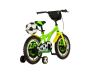 Soccer visitor bicikla zeleno crna-soc160