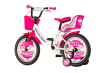 Bicikl Visitor Dalmatian  16" roze beli