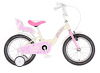 Bicikl Visitor Lovely little princess 16" belo roze