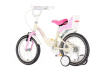 Bicikl Visitor Lovely little princess 16" belo roze