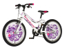 Bicikl Explorer Rhino 20" belo ljubičasti