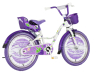 Bicikl Visitor Blackberry 20" ljubičasti