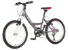 BICIKL JUNIOR 20 VENSSINI PARMA 20" 13" V-BRAKE  6 BRZINA 120-142CM (XXS)  SIVI POLU MAT