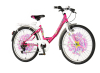 Bicikl Explorer Fashion Disco star 24" roze beli