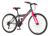 Bicikl Venssini Parma 24" crno roze