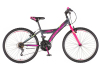Bicikl Venssini Parma 24" crno roze