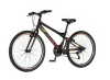 Bicikl Venssini Parma 24" crno crveni