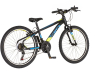 Bicikl Visitor Radiance 24" crno žuti