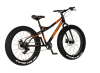 Bicikl Visitor Fat bike 26" Bigfoot crno narandžasti