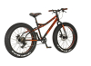 Bicikl Visitor Fat bike 26" Bigfoot sivo narandžasti