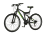 Bicikl ExplorerTthunder full suspension 26" crno zeleni
