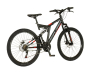 Bicikl Explorer Thunder full suspension 26" crno crveni