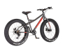 Bicikl Visitor Fat Bike 26" Bigfoot sivo crveni