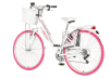 Bicikl Visitor Fashion Madeline 28" belo roze