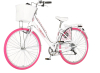 Bicikl Visitor Fashion Madeline 28" belo roze