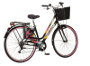 Bicikl Visitor Fashion Arrhythmia 28" crno multikolor
