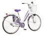 Bicikl Visitor Lavander 28" belo ljubičasti