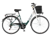 BICIKL FASHION VISITOR BLOOM 28" ALU 19" V-BRAKE  6 BRZINA 155-178CM (S/M) ZELENO BELI