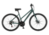 BICIKL CITY VISITOR RIDGE 28" ALU 17" DISK DUPLI 18 BRZINA 167-192CM(L/XL) ZELENI MAT