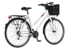 BICIKL TOUR EXPLORER AXYS LADY PRO 28" ALU 21" V-BRAKE  18 BRZINA 167-192CM (L/XL) BELO LJUBIČASTI P