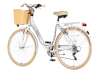 BICIKL FASHION VISITOR BLOOM 28" ALU 21" V-BRAKE  6 BRZINA 155-178CM (S/M) BELI PERLA