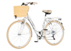 BICIKL FASHION VISITOR BLOOM 28" ALU 21" V-BRAKE  6 BRZINA 155-178CM (S/M) BELI PERLA