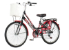 Bicikl Visitor Fashion Inferior 24" crno crveni
