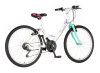 Bicikl Venssini Parma 24" belo tirkiz