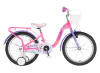 BICIKL KIDS VISITOR UNICORN 20" 10" V-BRAKE  KONTRA 115-135CM (20") ROZE UV SJAJ