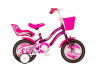 Bicikl Visitor Little heart 12"  ljubičasti