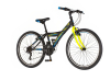 Bicikl Venssini Parma 24" crno žuti