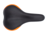 Sedište za mtb bicikl Twin crno narandžasto