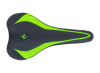 Sedlo mtb crno zeleno carbon high end 270x155mm