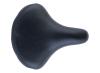 Sedlo crno retro comfort gel sa nitnama dupla opruga