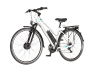 E-bicikl VisitorTouring cross bicikla belo siva