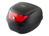 Kofer za motor zadnji crni sa reflektorom 28L 39.5X39.5X31.5CM