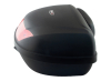 Kofer za motor zadnji crni sa reflektorom i naslonom 38L 59X46.5X33.5CM