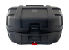 Kofer za motor zadnji crni sa naslonom 50L 57.5X44.5X32.5CM