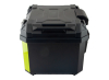Kofer za motor zadnji crni sa naslonom 45L 42.5X34.5X32.5CM