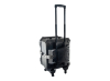 Kofer ALU za motor zadnji crni sa naslonom i drskom za vucenje 57L 48X44X37CM