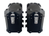 Set bočnih kofera za motor crni sa univerzalnim nosačem 28L 60X33X39CM