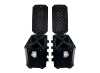 Set bočnih kofera za motor crni sa univerzalnim nosačem 28L 60X33X39CM