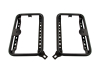 Set bočnih kofera za motor crni sa univerzalnim nosačem 28L 60X33X39CM
