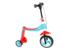 Trotinet-guralica 2 u 1 plavo crveni