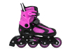 ROLER M (37-40) CRNO ROZI PVC ABEC-5 PU TOČKIĆI